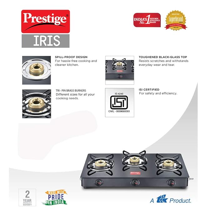 Gas Burner Control Knobs