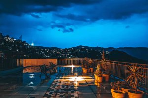 Night View of Terrace
